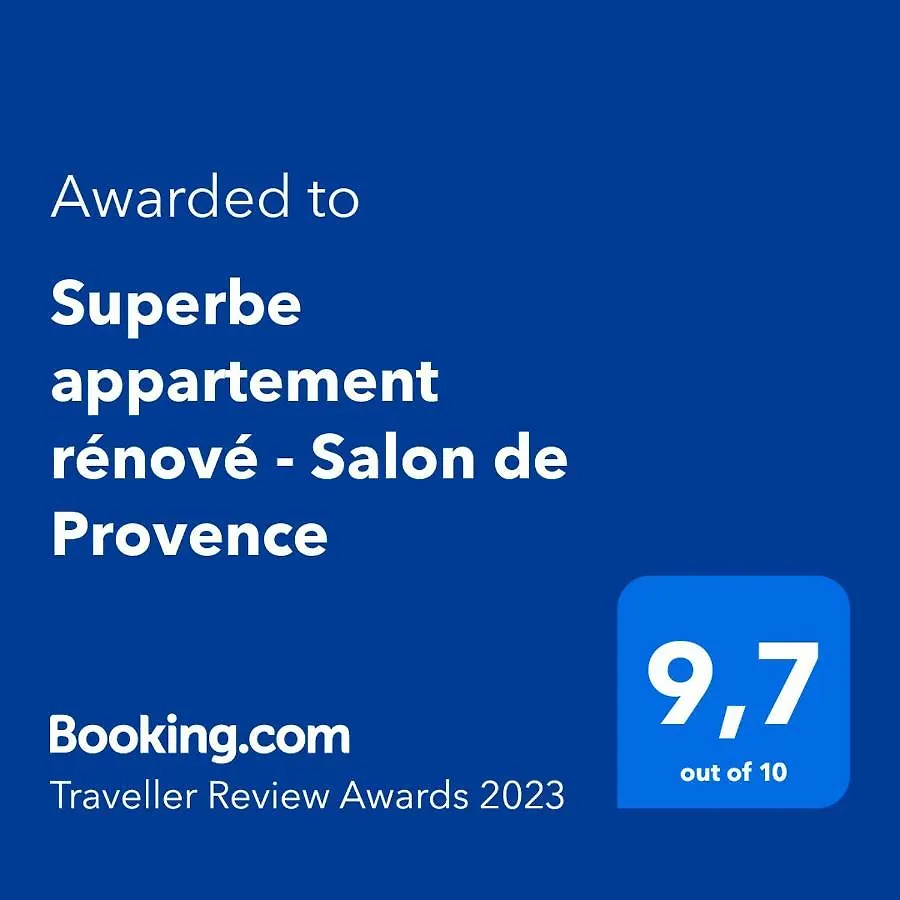 Apartament Superbe Appartement Renove - Salon De Provence
